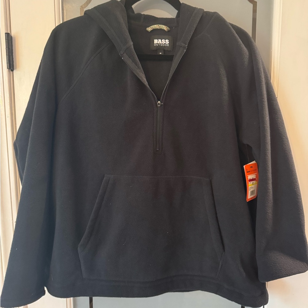 Bass Women's Black Zip-Up pullover
